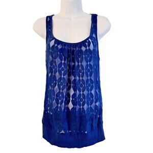 Eyeshadow Lace Racerback Tank